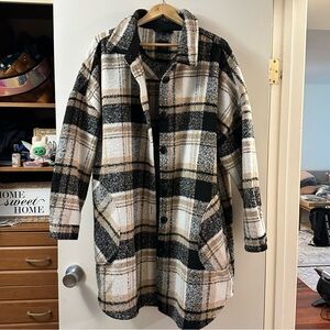 RDI Monochrome Patterned Coat